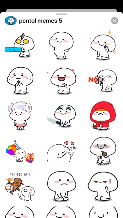 Screenshot #3 pour Pentol Memes Pack part 5