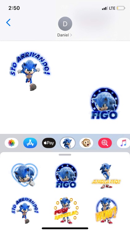 Sonic Il Film - Sticker