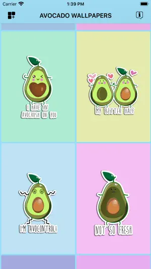 Avocado Wallpapers & Stickers screenshot 1