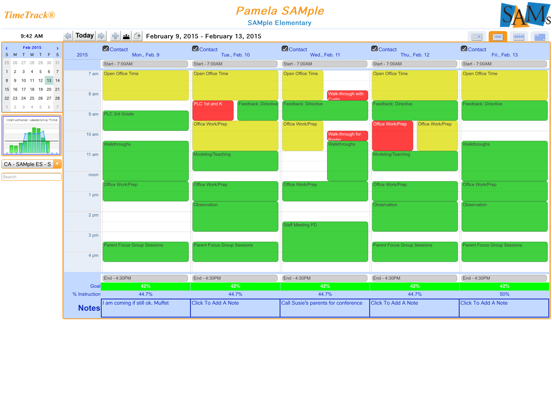 Screenshot #4 pour TimeTrack