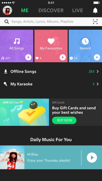 JOOX Music screenshot-3