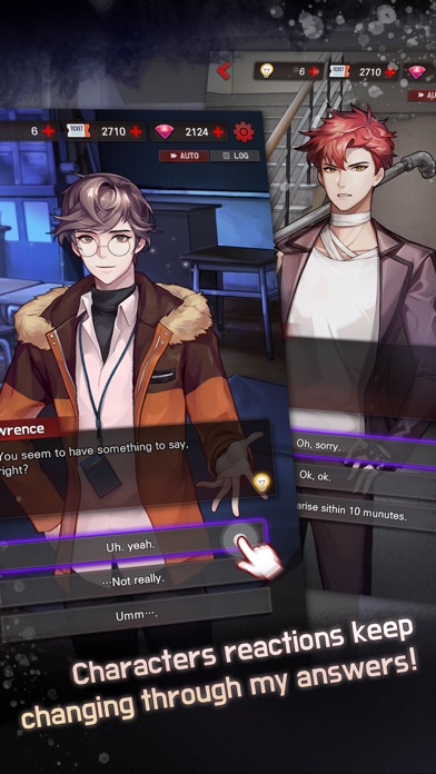 Dangerous Fellows - otome game Screenshot