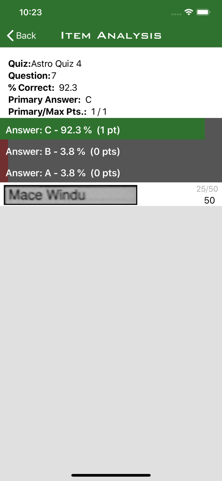 ZipGrade screenshot 3