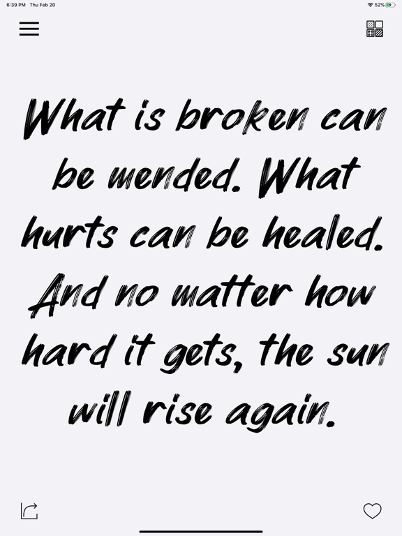 inspirational quotes Life love iPad screenshot 4 - Reference app