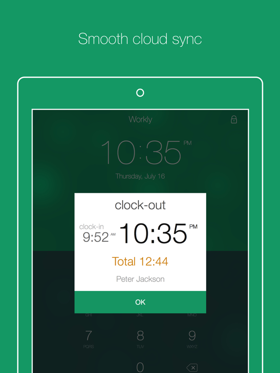Screenshot #6 pour TimePad - Time & Attendance