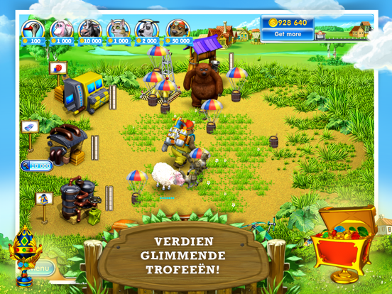 Farm Frenzy 3: Village HD iPad app afbeelding 4