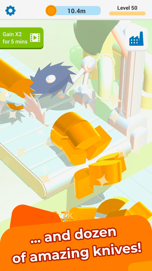 #4. Idle Slice and Dice (iOS) 来自: Green Panda Games