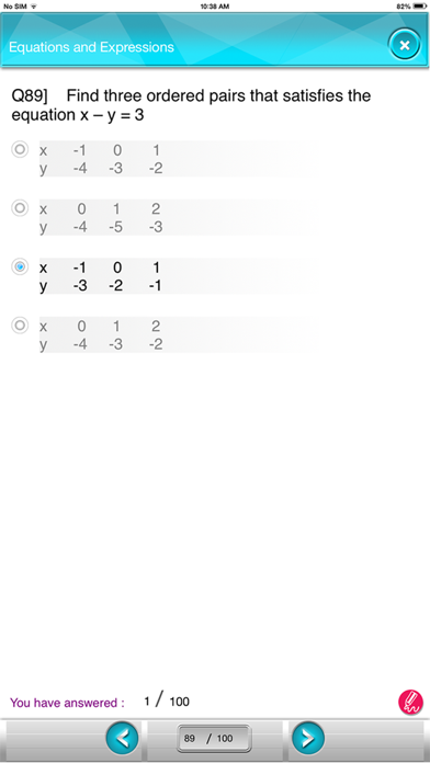 Screenshot #2 pour 8th Equations&Expressions