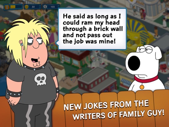 Family Guy The Quest for Stuff iPad app afbeelding 6