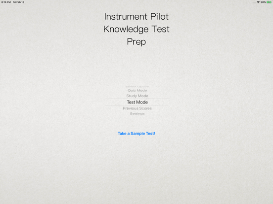 Screenshot #4 pour Instrument Test Prep Airplane