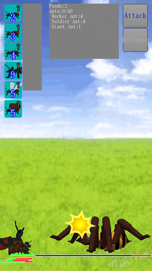 #4. Wars of The Ants (iOS) By: Daisuke Shinzato
