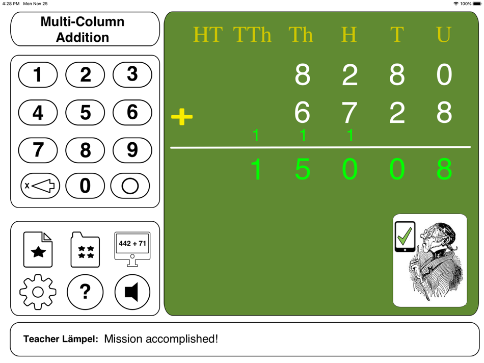 #1. Lehrer Lämpel: Addition (iOS) 由: Claus Zinn