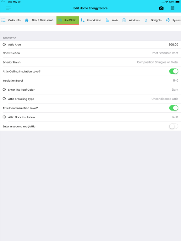 App screenshot