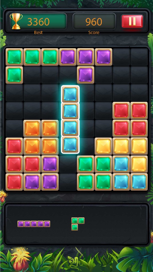 #5. Color Gems - Block Puzzle Game (iOS) By: TRAN BINH DUONG