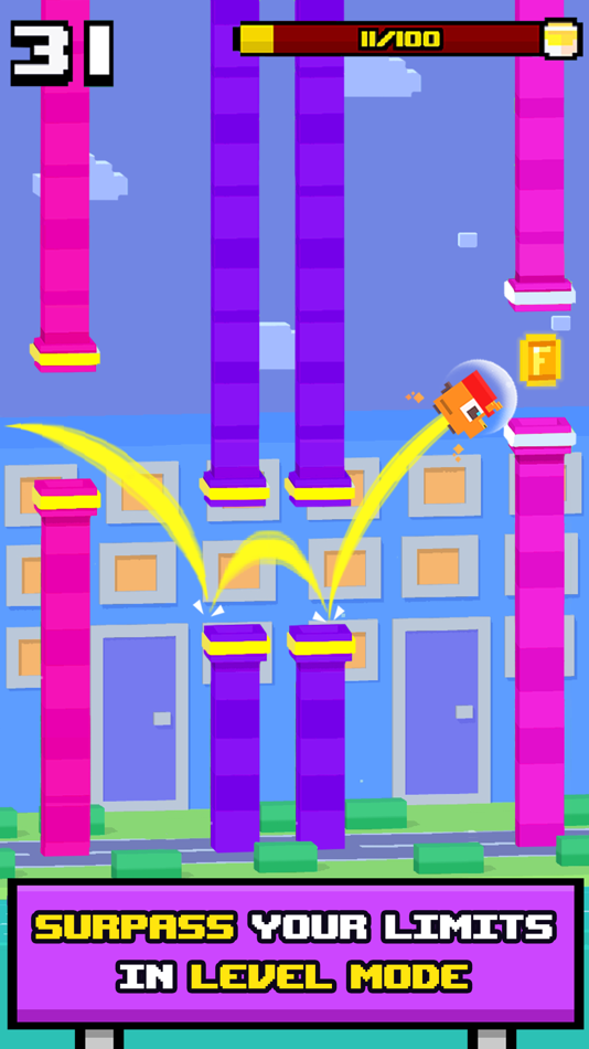 #3. Flippy Bird Extreme! (iOS) Bởi: Most Played Games Inc