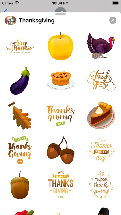 Thanksgiving Countdown · Text