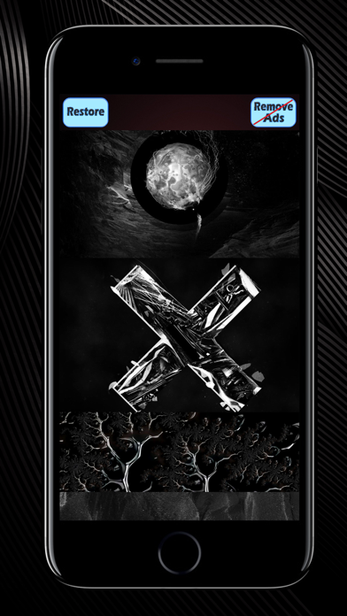 Black HD Custom Wallpapers Screenshot