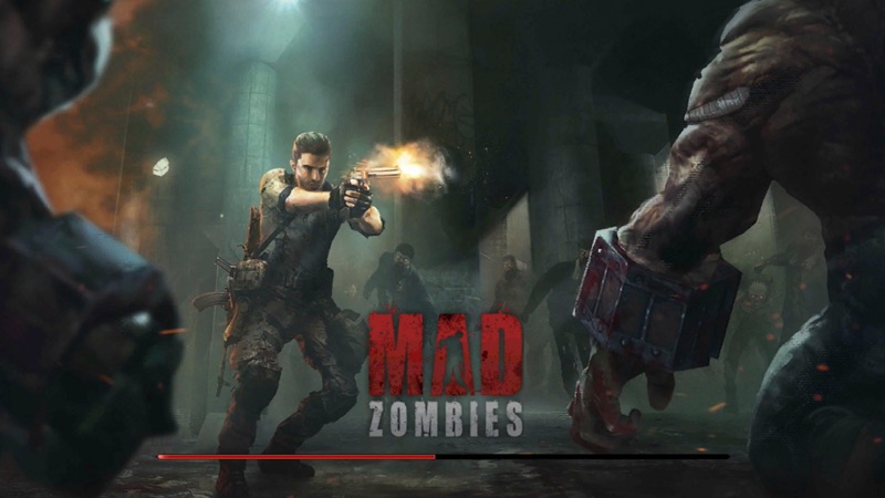 最高のゾンビシューティングゲーム : MAD ZOMBIES screenshot 1