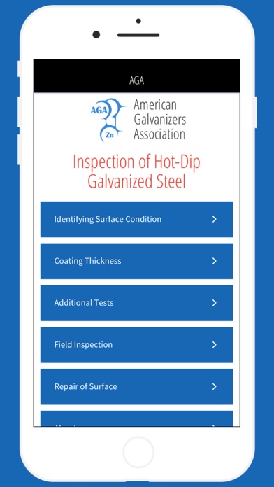 Inspection of Galvanized Steel Screenshot