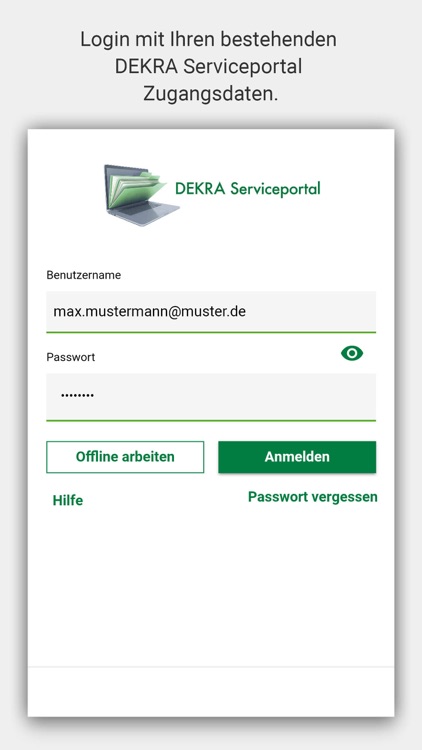 DEKRA Serviceportal