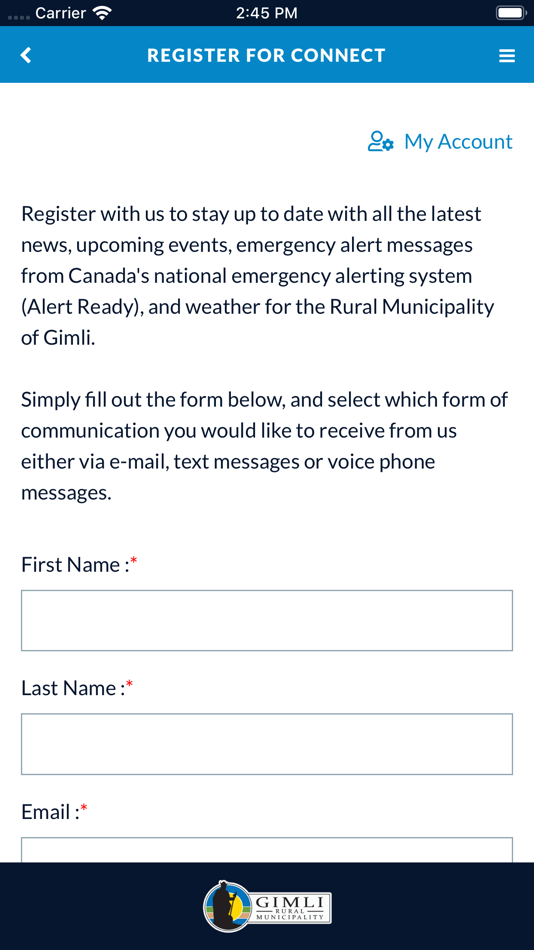 #10. RM of Gimli (iOS) 由: Rural Municipality of Gimli