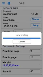 printcentral for iphone iphone screenshot 3