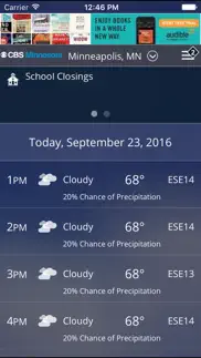 cbs minnesota weather iphone screenshot 3