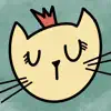 Cat Doodle Stickers delete, cancel