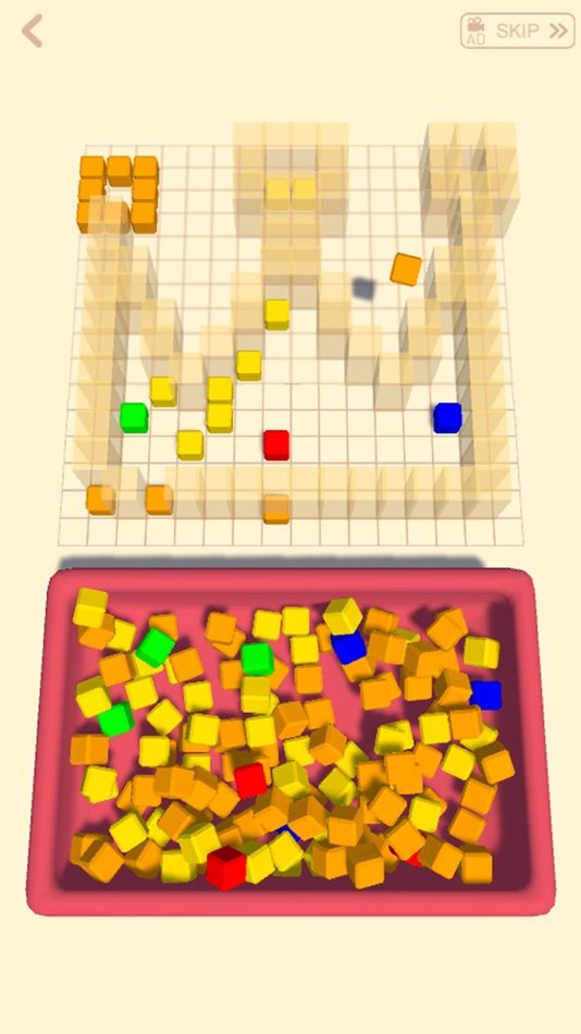 #3. Cubes art - unique puzzle (iOS) Podle: AA2G1 LTD