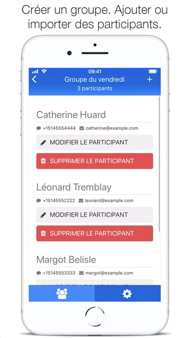 Screenshot #1 pour Groupes Simples