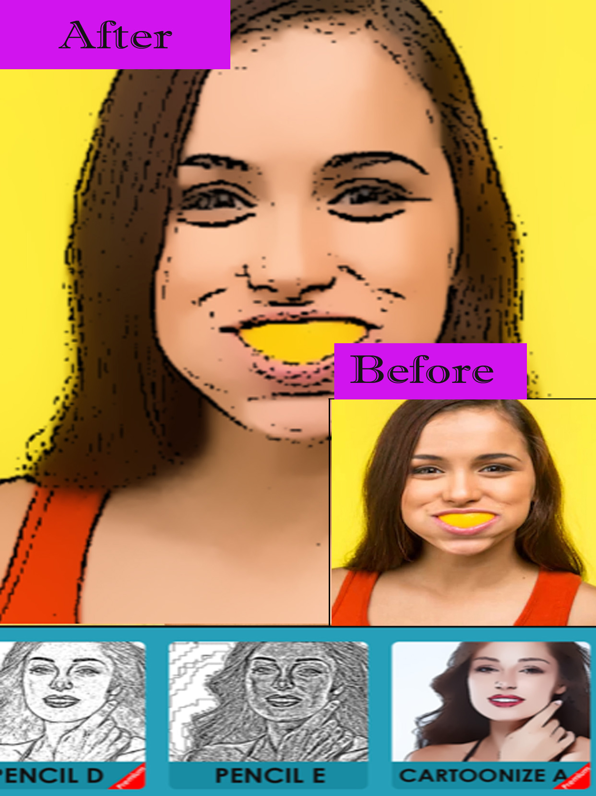 Cartoon My Face With New Look