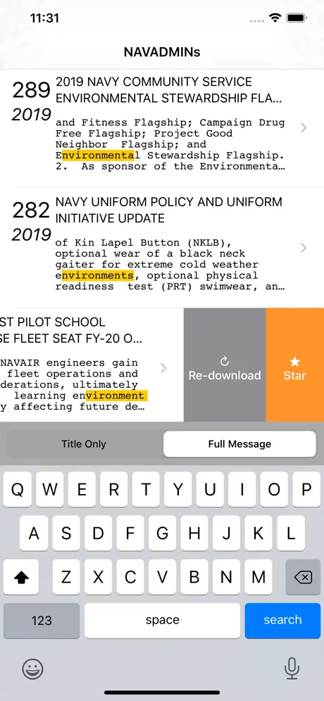 NAVADMIN Viewer