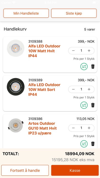 Elektroimportøren screenshot-8