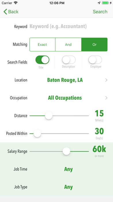 LA Hire Screenshot