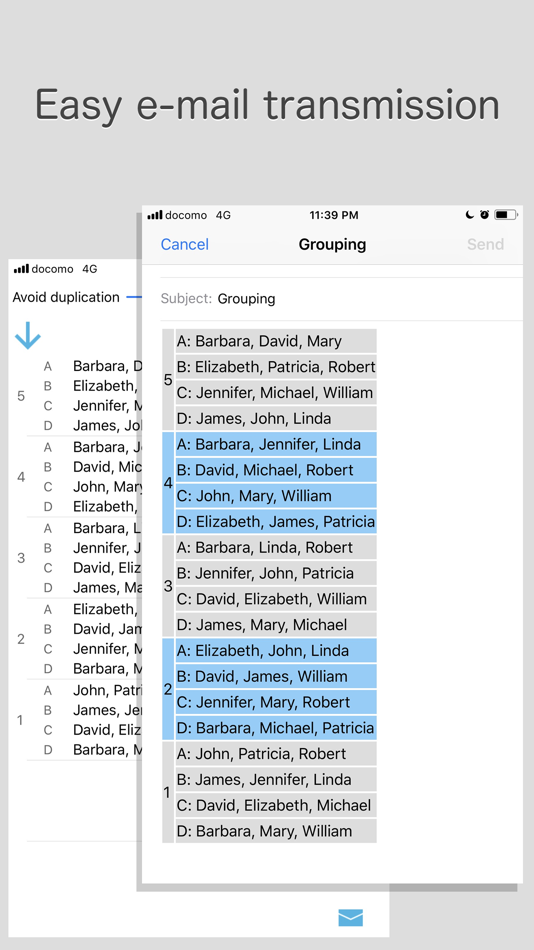 #6. Non-overlapping grouping (iOS) 게시자: QWERT LLC