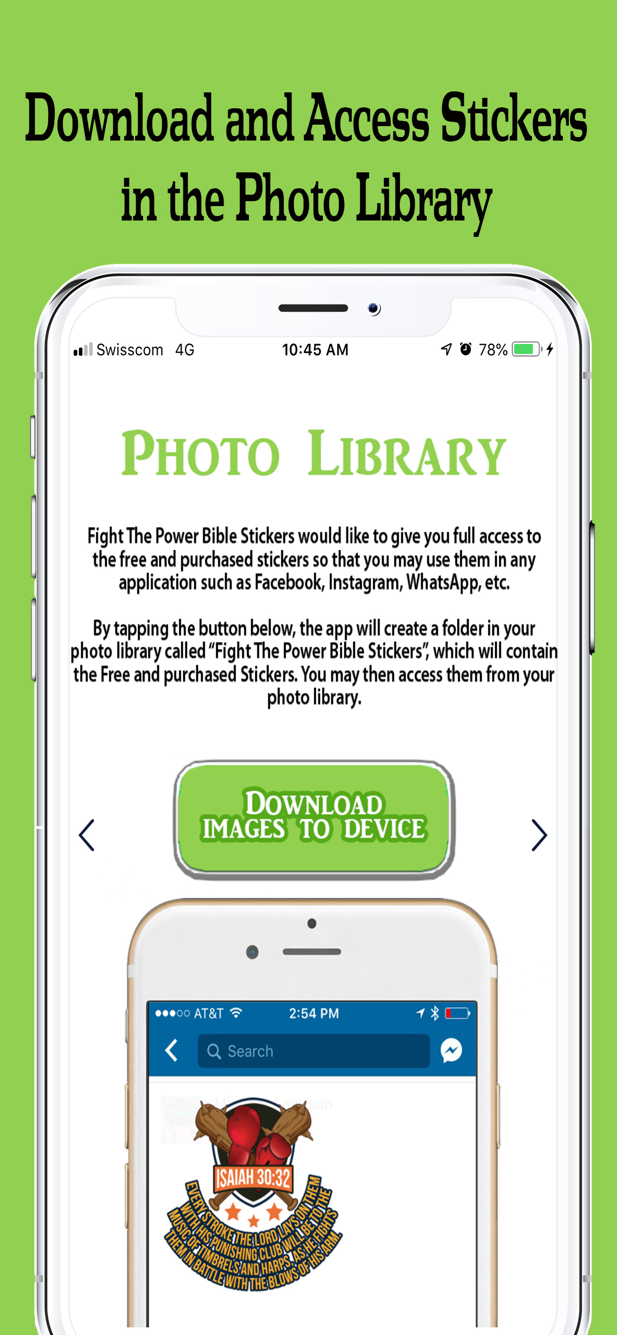 Fight the Power Bible Stickers