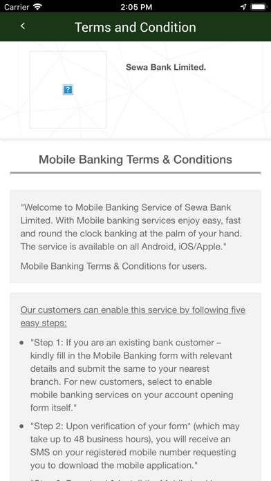 App screenshot