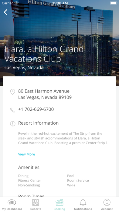 Hilton Grand Vacations Screenshot
