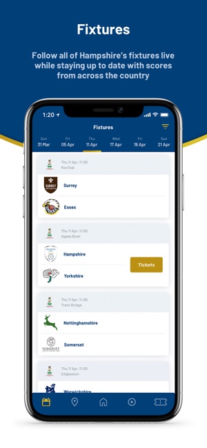 Hampshire Cricket(圖1)-速報App