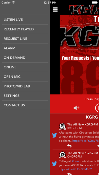 Screenshot #2 pour KGRG-FM Today's Rock