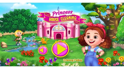 screenshot of Princess Messy House Cleaning 1