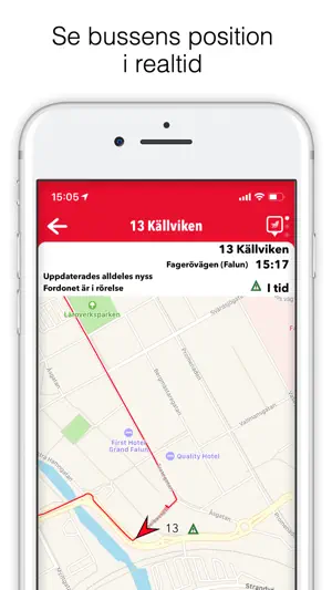 Dalatrafik screenshot 4