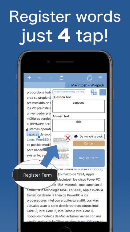 Vocabulary builder browser screenshot-0