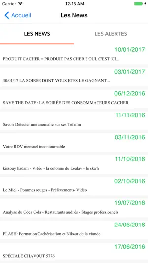Infos Cacher screenshot 3