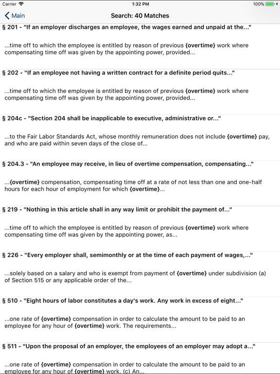 Screenshot #5 pour CA Labor Code 2025