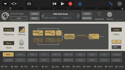 Screenshot #3 pour SynthMaster One for iPhone