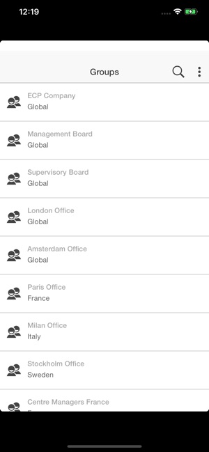 Eurocommercial Contacts App(圖2)-速報App