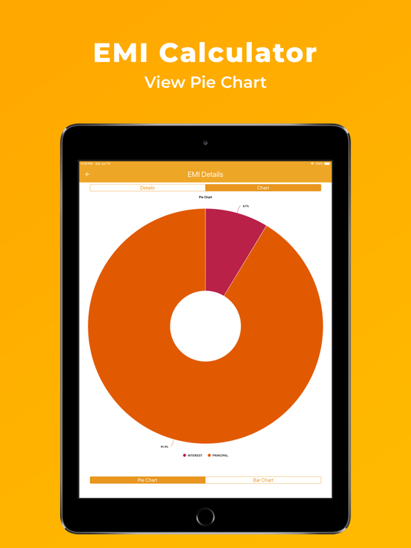 All Loan EMI Calculator iPad screenshot 4 - Finance app