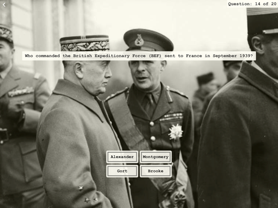 Screenshot #6 pour World War II Quiz