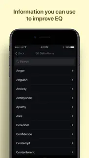 emotions dictionary iphone screenshot 3
